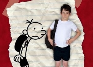 Zachary Gorden as Greg Heffley in Diary of a Wimpy Kid